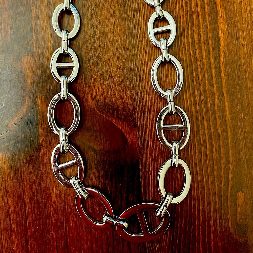 Anne Taylor Necklace in silver finish like new